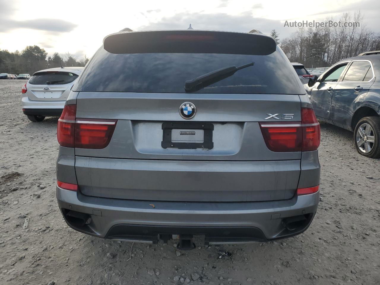 2011 Bmw X5 Xdrive50i Gray vin: 5UXZV8C52BL419501