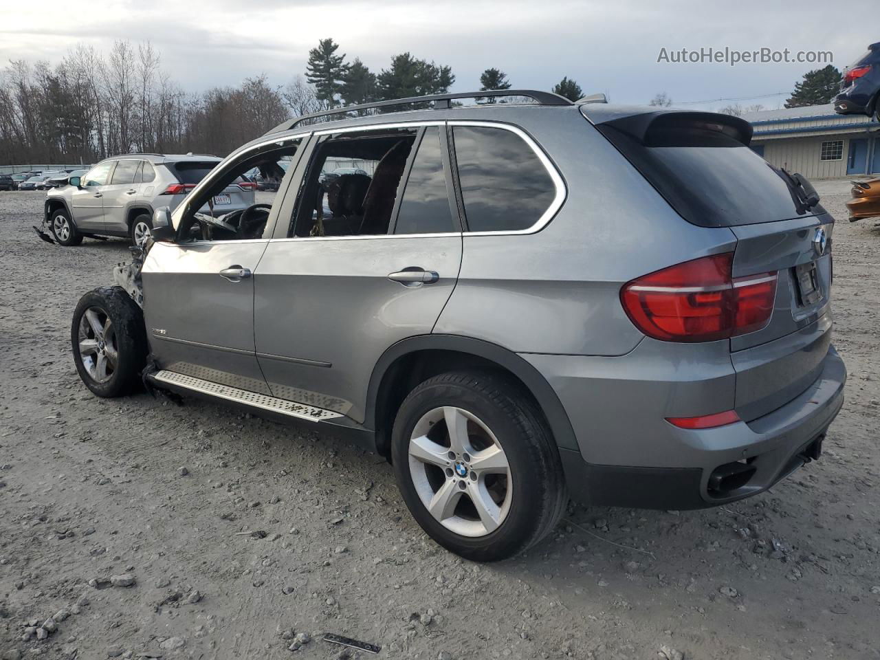 2011 Bmw X5 Xdrive50i Gray vin: 5UXZV8C52BL419501