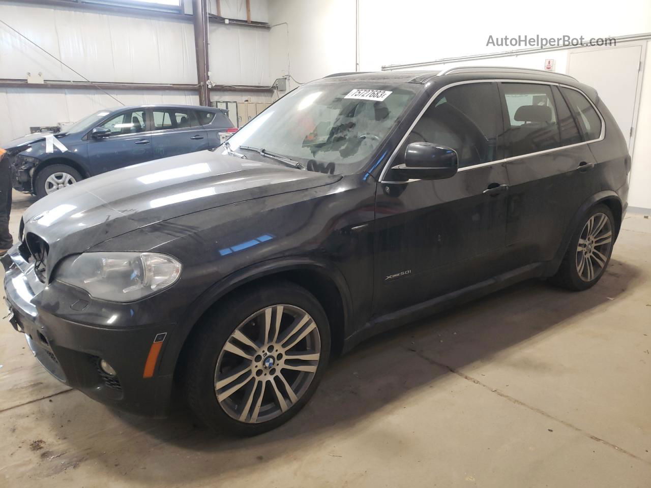 2012 Bmw X5 Xdrive50i Черный vin: 5UXZV8C52CL422691