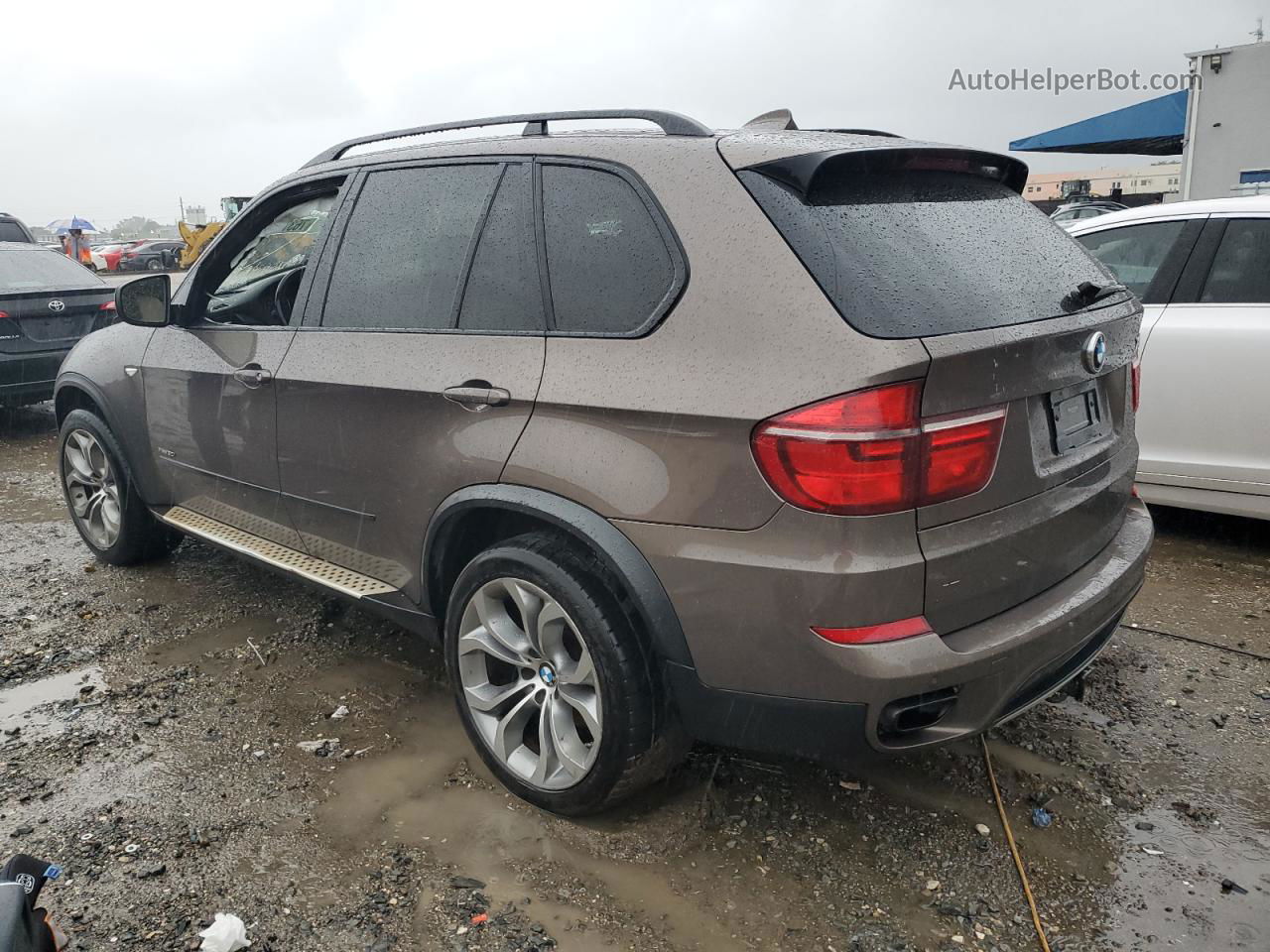 2012 Bmw X5 Xdrive50i Brown vin: 5UXZV8C52CL423257