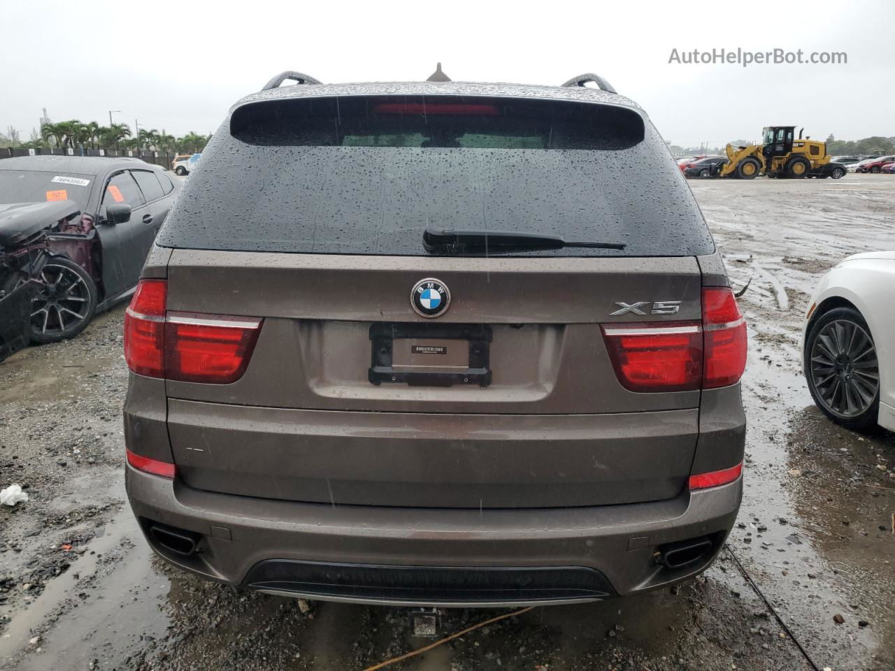 2012 Bmw X5 Xdrive50i Brown vin: 5UXZV8C52CL423257