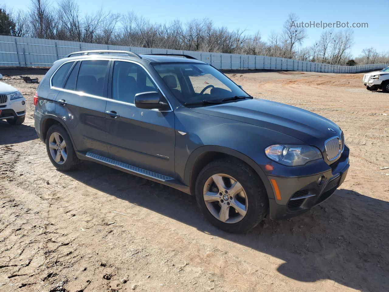 2012 Bmw X5 Xdrive50i Gray vin: 5UXZV8C52CL424358