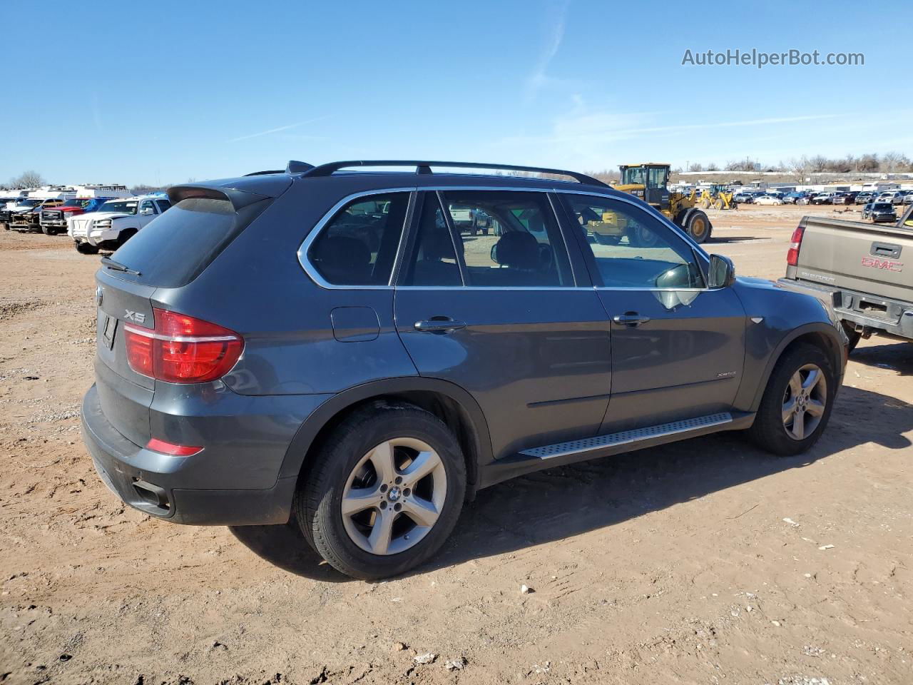 2012 Bmw X5 Xdrive50i Gray vin: 5UXZV8C52CL424358