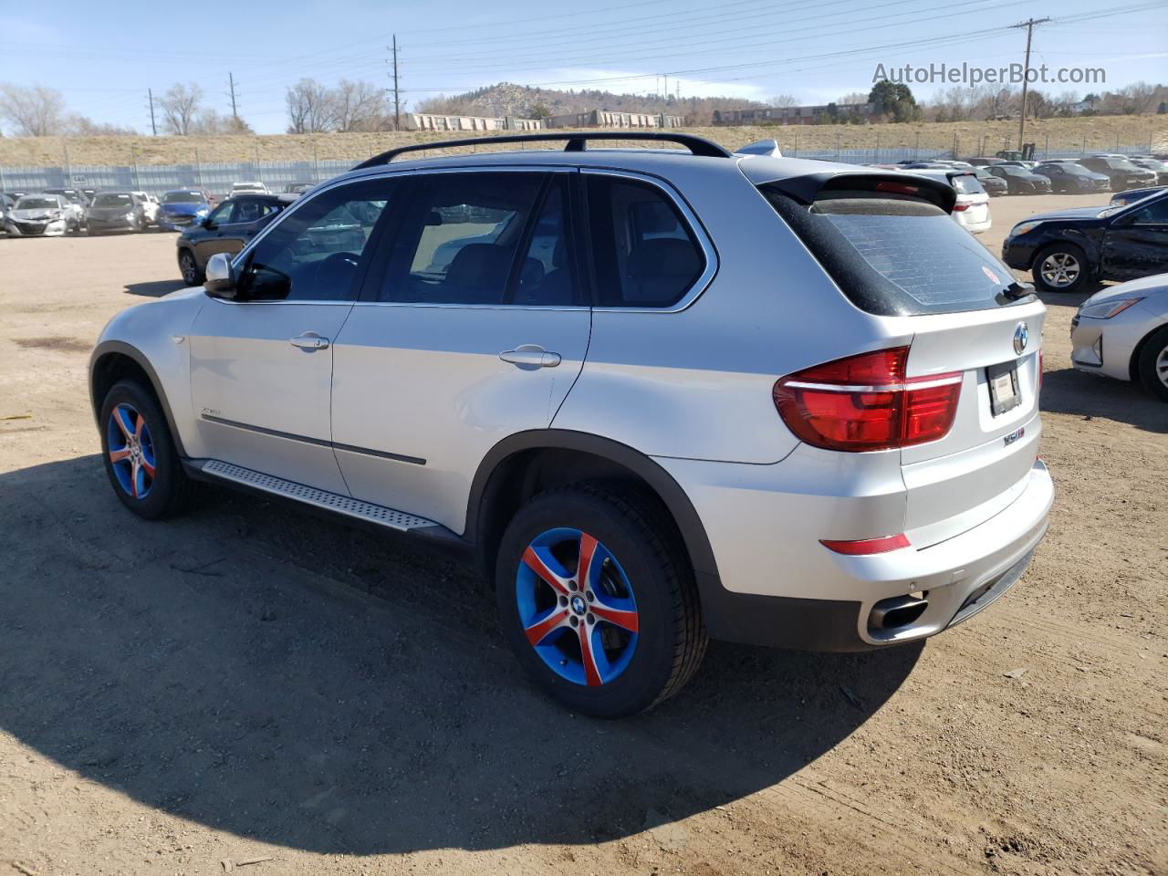 2011 Bmw X5 Xdrive50i Silver vin: 5UXZV8C53BL417434