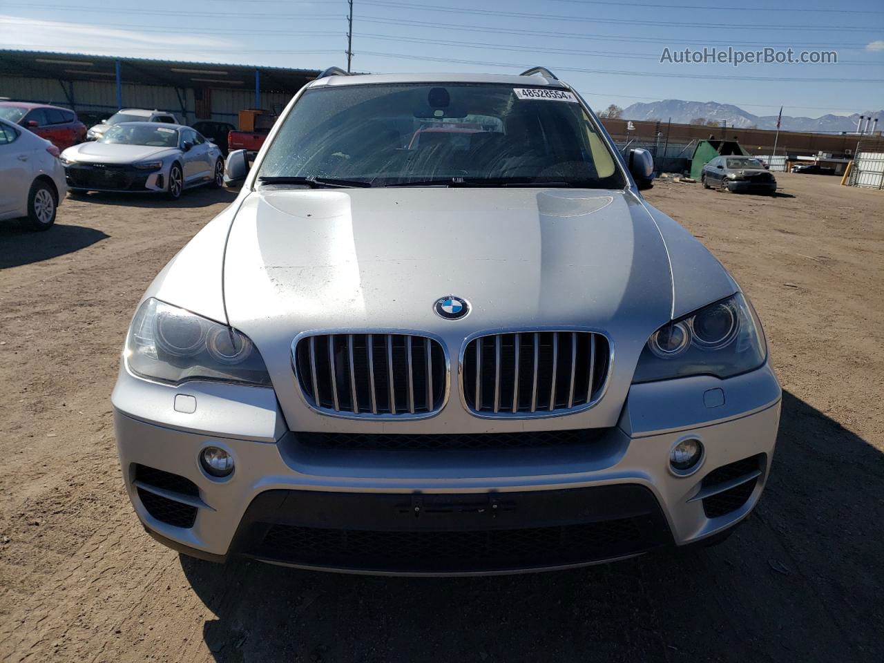 2011 Bmw X5 Xdrive50i Silver vin: 5UXZV8C53BL417434