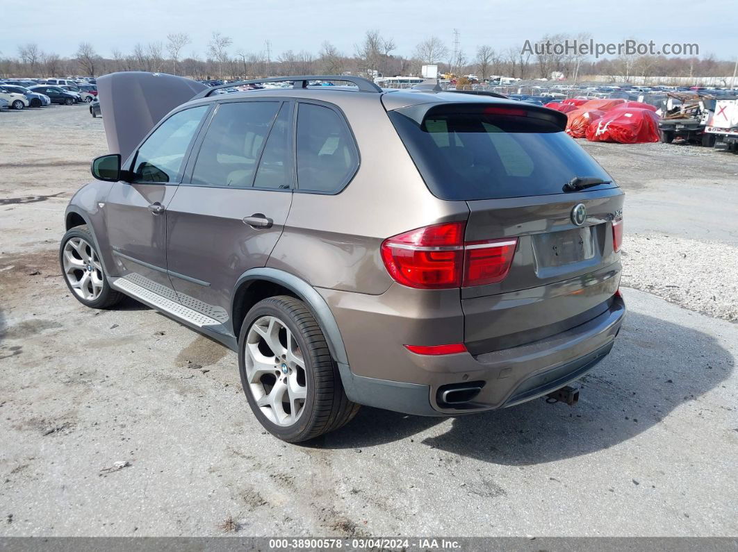 2011 Bmw X5 Xdrive50i Brown vin: 5UXZV8C53BL418065