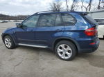 2011 Bmw X5 Xdrive50i Blue vin: 5UXZV8C53BL422021