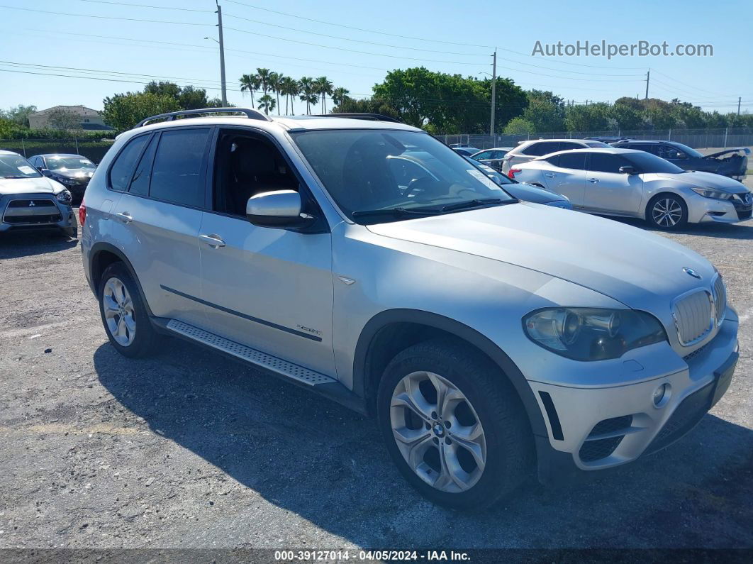 2011 Bmw X5 Xdrive50i Silver vin: 5UXZV8C54BLL67899