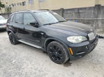 2012 Bmw X5 Xdrive50i Black vin: 5UXZV8C54CL424054