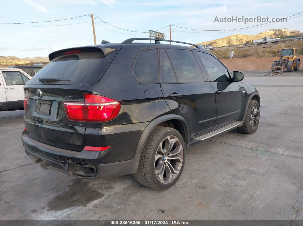 2012 Bmw X5 Xdrive50i Black vin: 5UXZV8C54CL424927