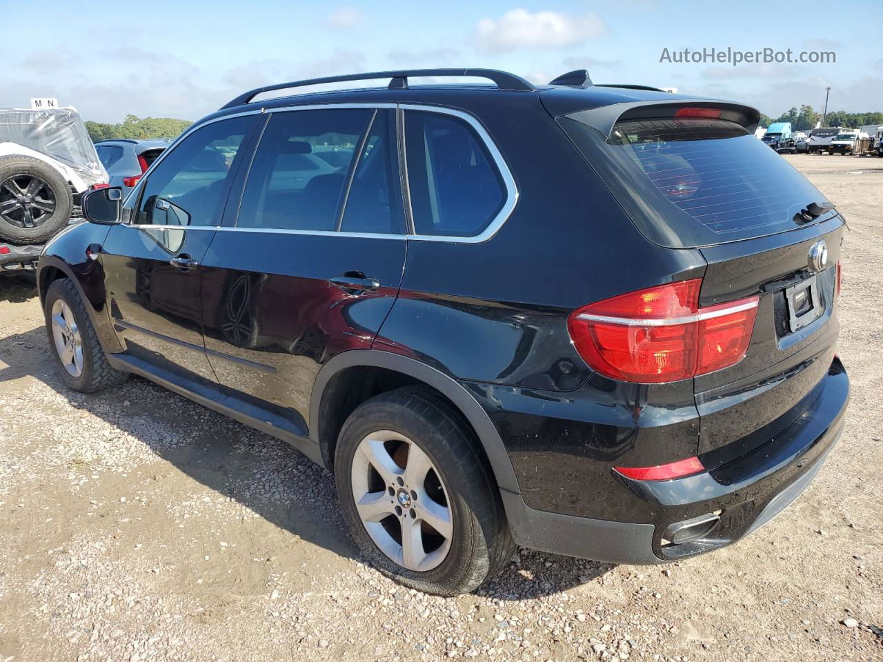 2011 Bmw X5 Xdrive50i Black vin: 5UXZV8C55BL417080