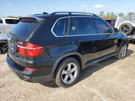 2011 Bmw X5 Xdrive50i Black vin: 5UXZV8C55BL417080