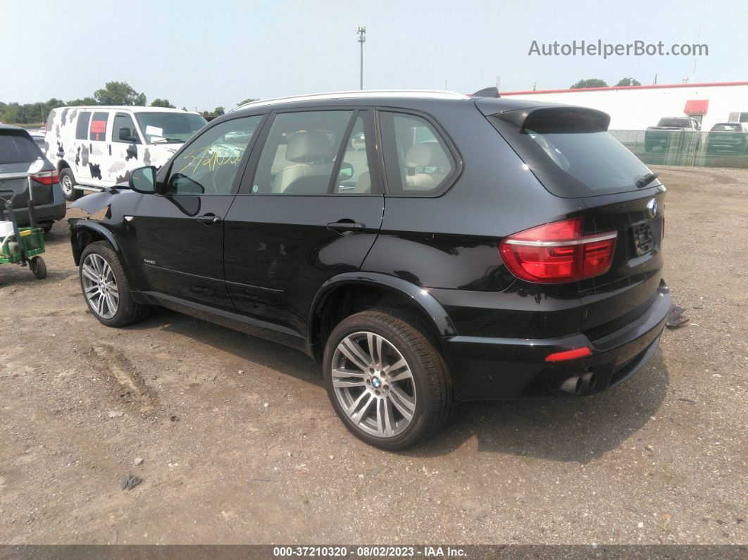 2011 Bmw X5 50i Black vin: 5UXZV8C55BL417208