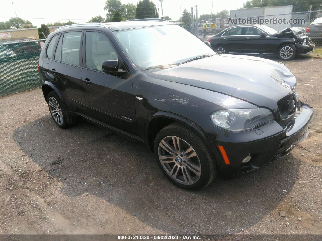 2011 Bmw X5 50i Black vin: 5UXZV8C55BL417208