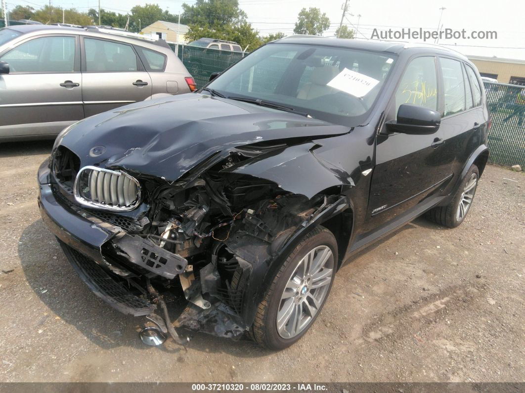 2011 Bmw X5 50i Черный vin: 5UXZV8C55BL417208