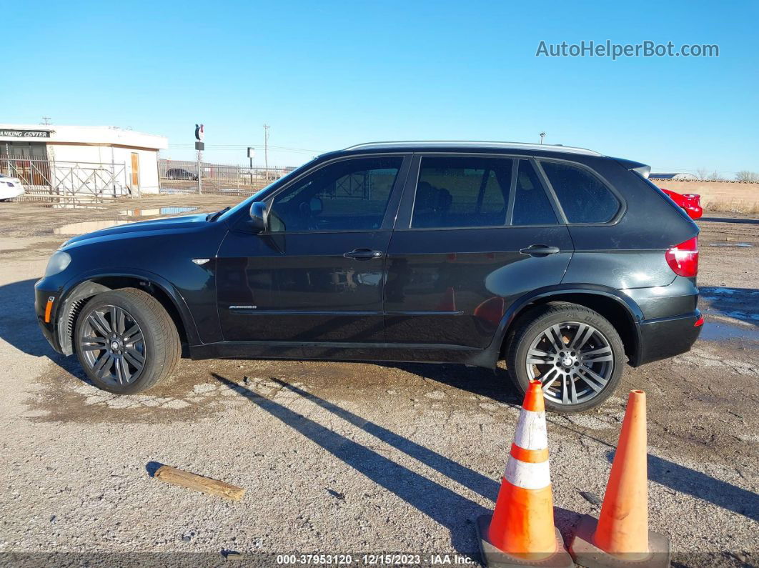 2011 Bmw X5 Xdrive50i Black vin: 5UXZV8C55BL420030