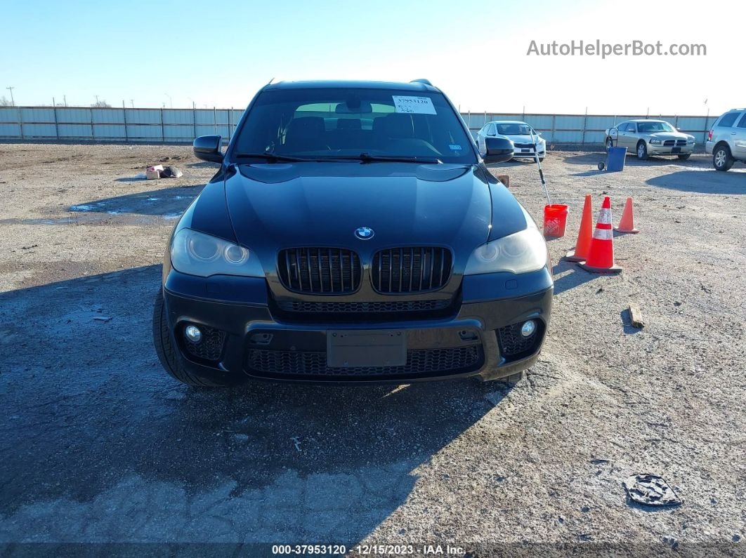 2011 Bmw X5 Xdrive50i Black vin: 5UXZV8C55BL420030