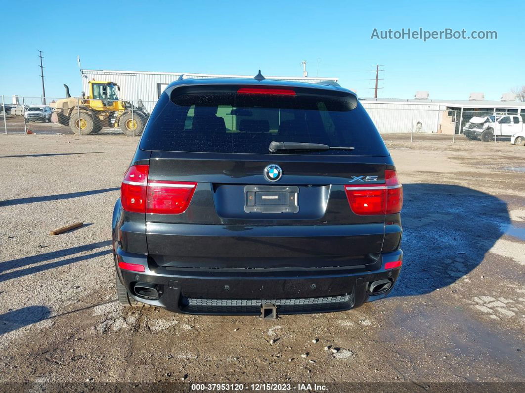 2011 Bmw X5 Xdrive50i Black vin: 5UXZV8C55BL420030