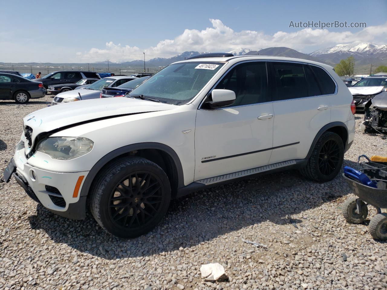 2011 Bmw X5 Xdrive50i Белый vin: 5UXZV8C55BL420450