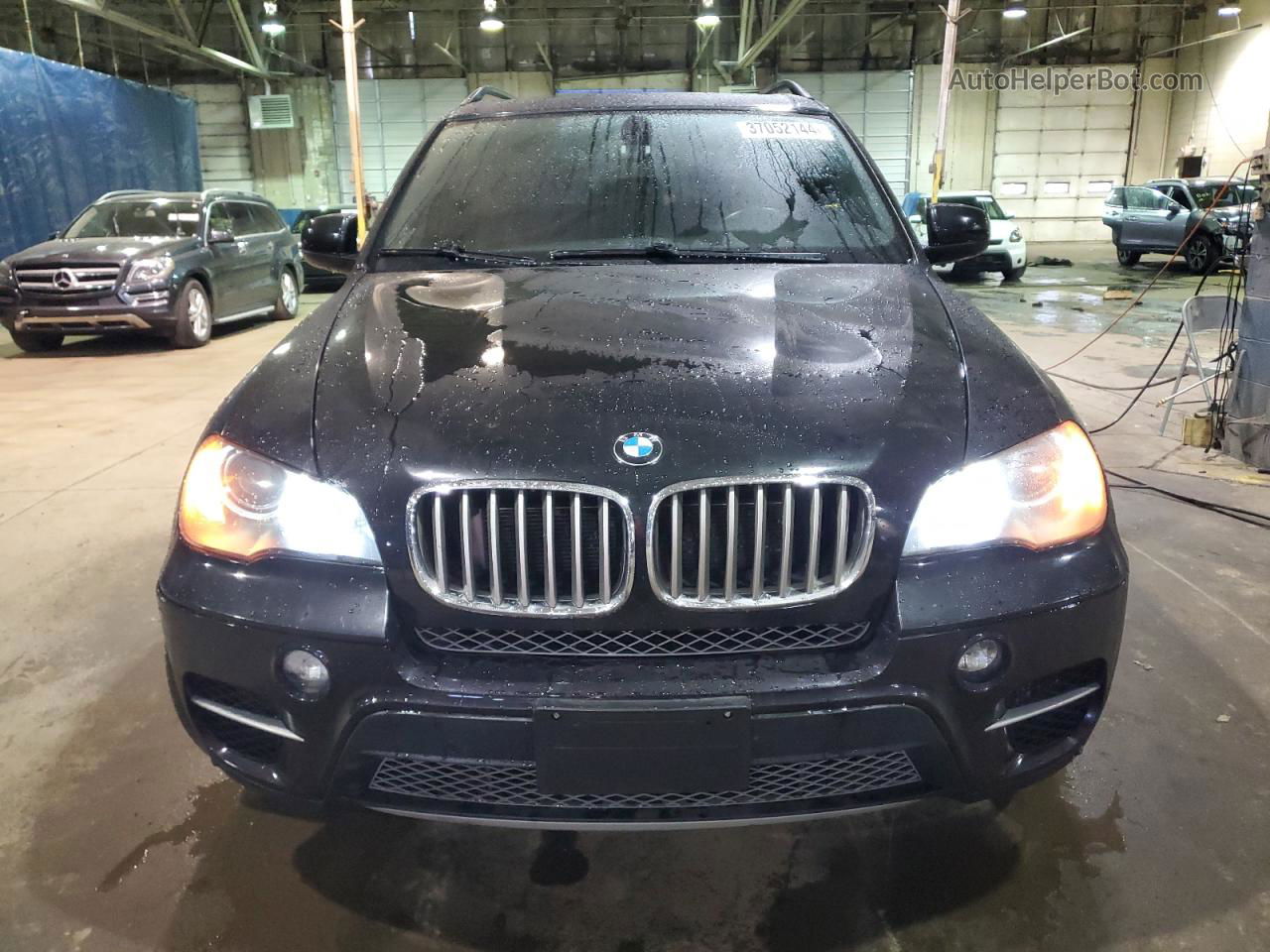 2011 Bmw X5 Xdrive50i Black vin: 5UXZV8C55BL420755