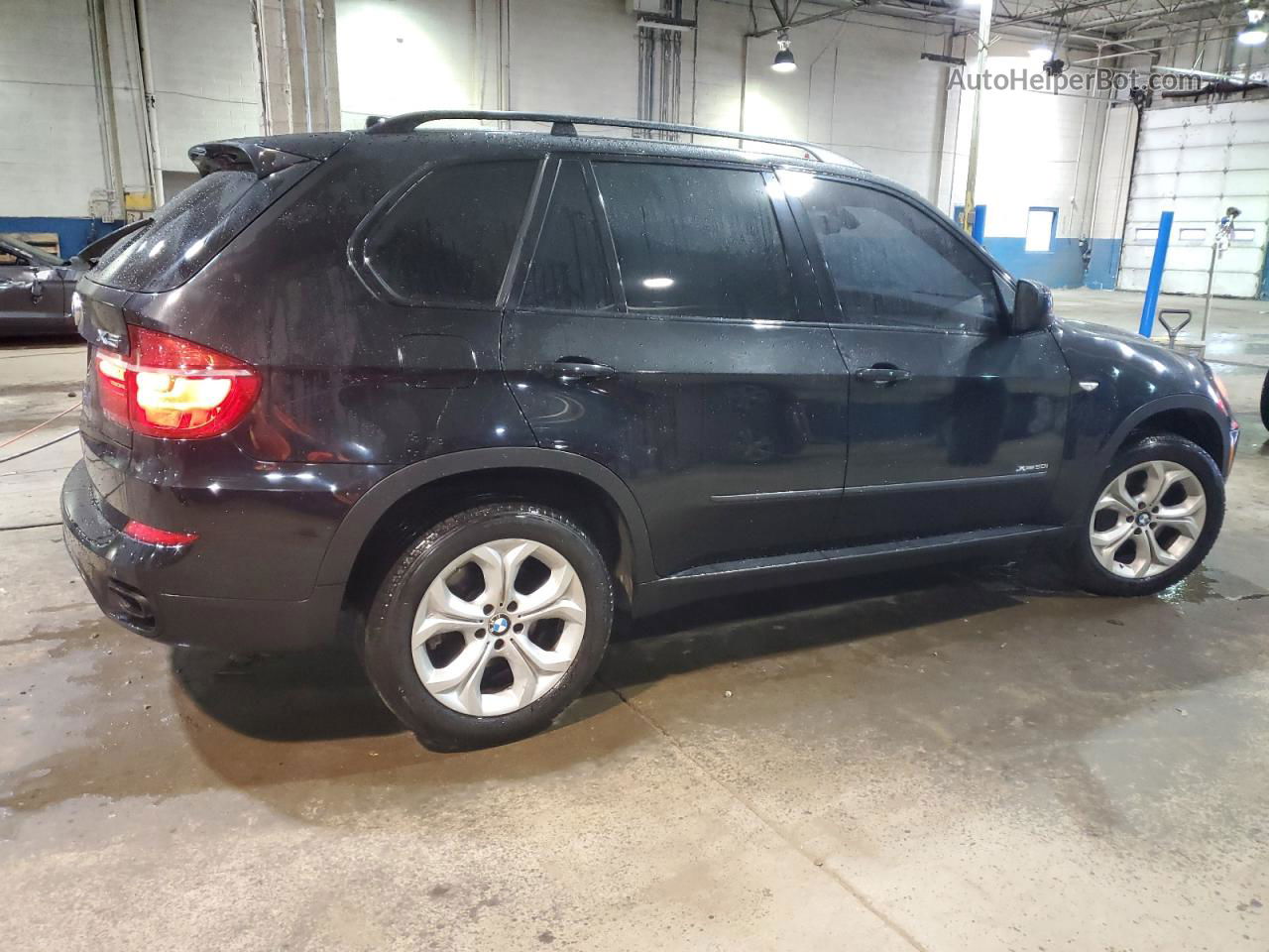 2011 Bmw X5 Xdrive50i Black vin: 5UXZV8C55BL420755