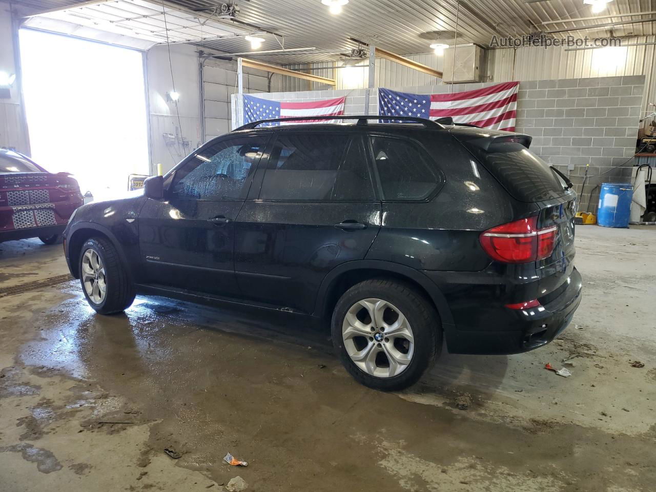 2011 Bmw X5 Xdrive50i Black vin: 5UXZV8C55BL420755