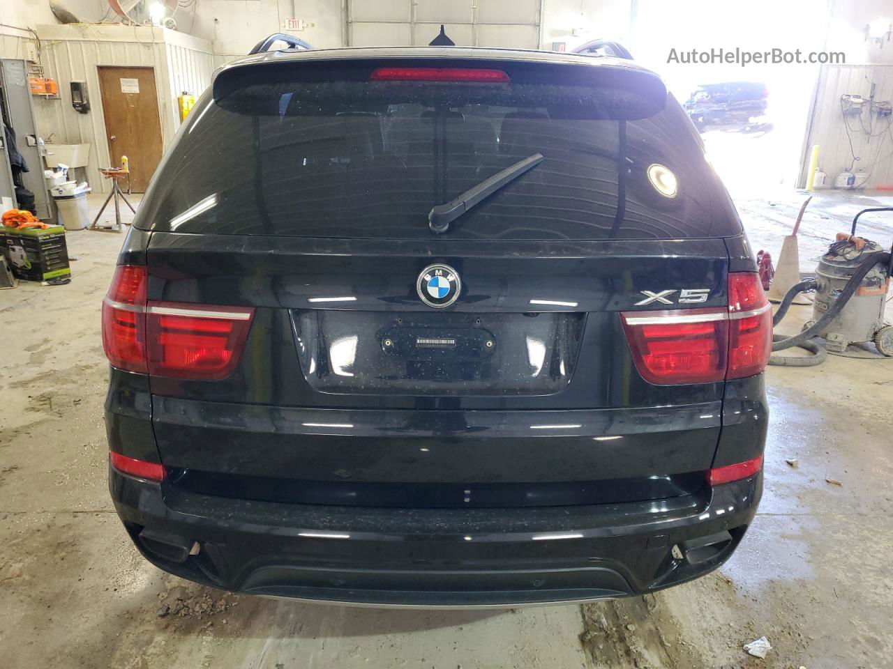 2011 Bmw X5 Xdrive50i Black vin: 5UXZV8C55BL420755