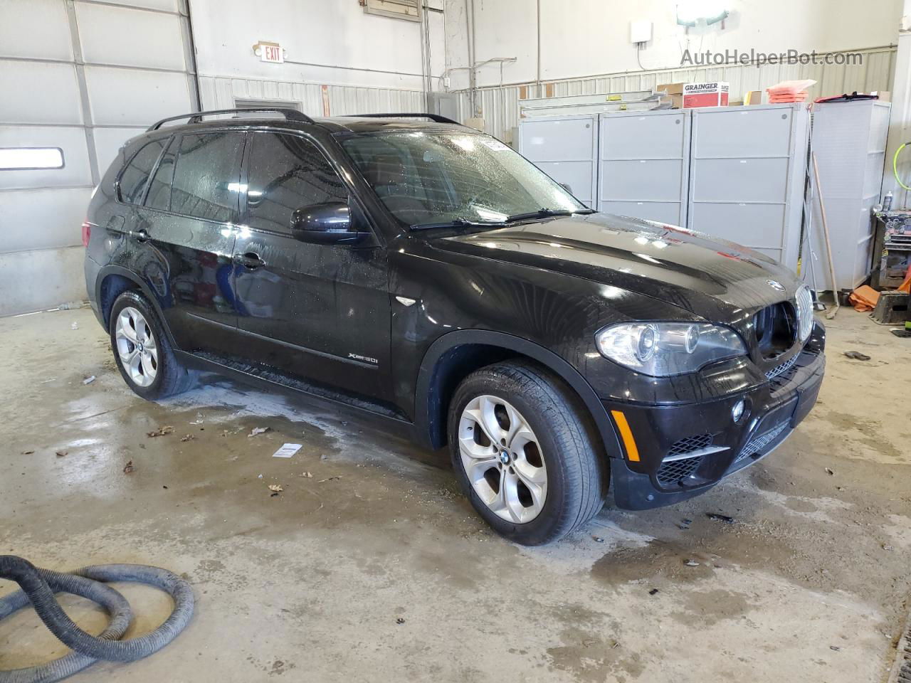 2011 Bmw X5 Xdrive50i Black vin: 5UXZV8C55BL420755