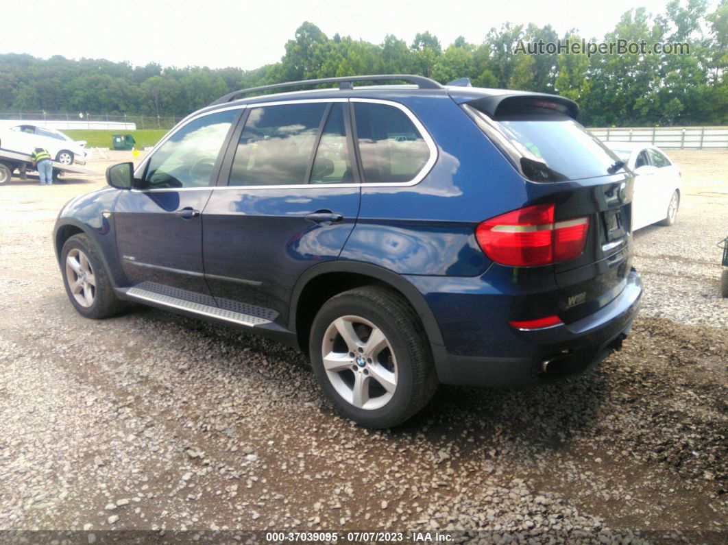 2011 Bmw X5 50i Blue vin: 5UXZV8C55BL422134