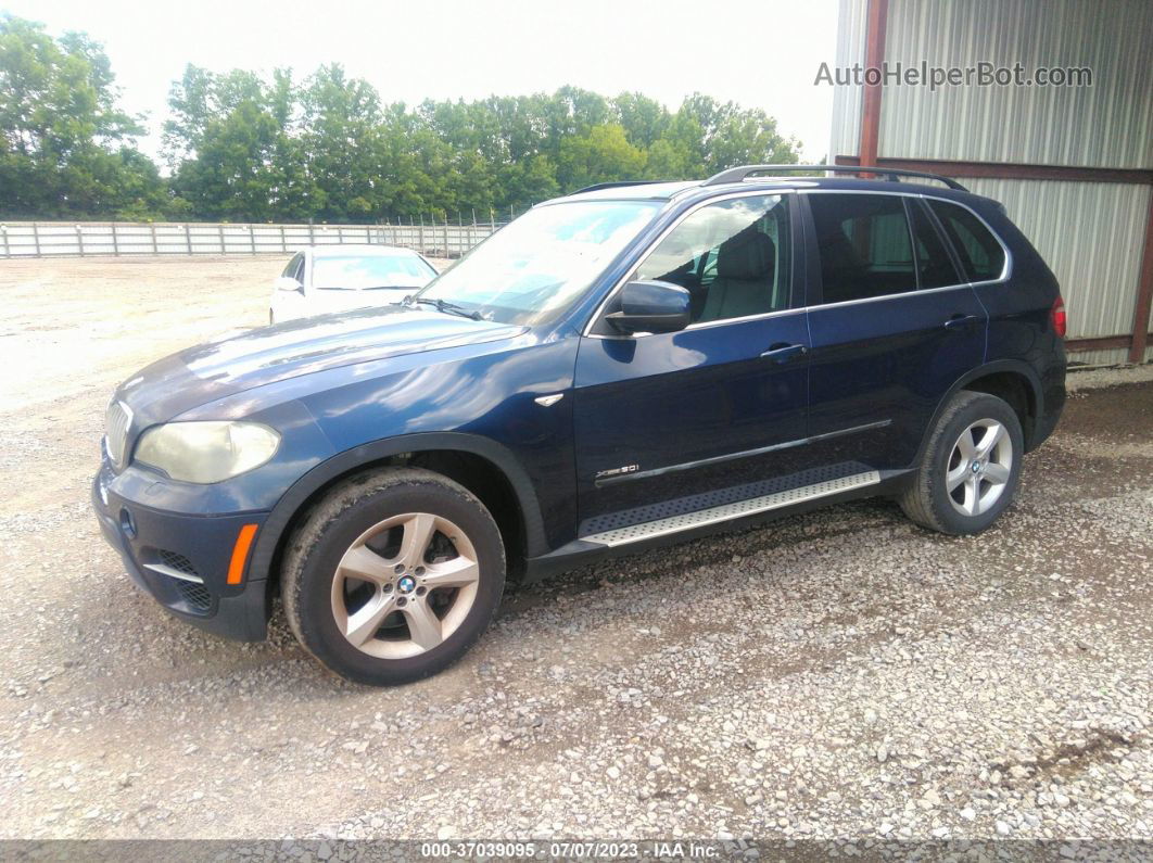 2011 Bmw X5 50i Синий vin: 5UXZV8C55BL422134