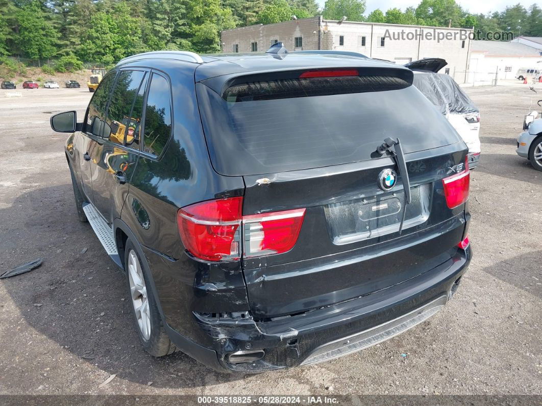 2011 Bmw X5 Xdrive50i Black vin: 5UXZV8C55BLL67958