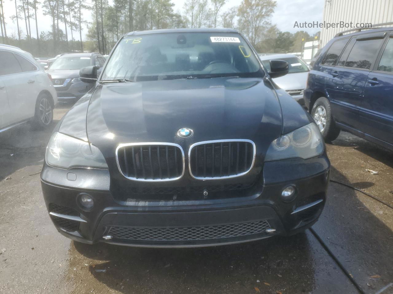 2011 Bmw X5 Xdrive50i Black vin: 5UXZV8C56BL419047