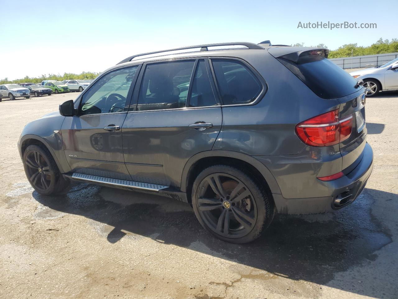 2011 Bmw X5 Xdrive50i Black vin: 5UXZV8C56BL419534