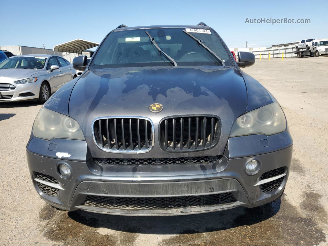 2011 Bmw X5 Xdrive50i Black vin: 5UXZV8C56BL419534