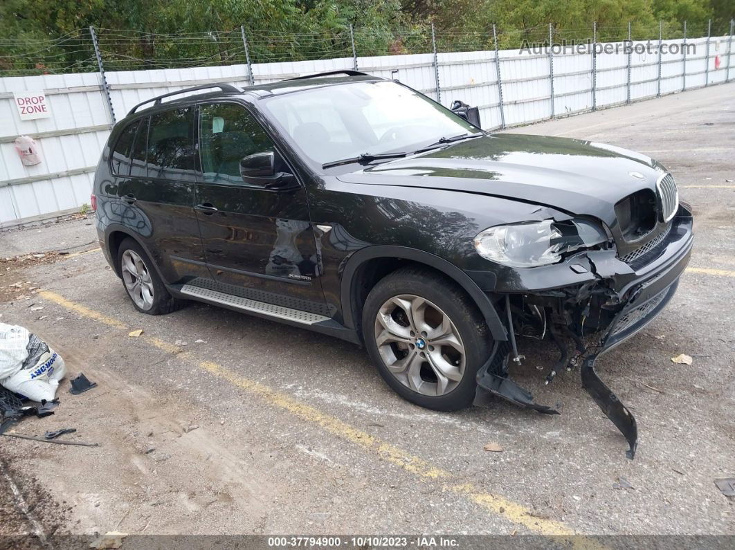 2011 Bmw X5 50i Black vin: 5UXZV8C56BL421929