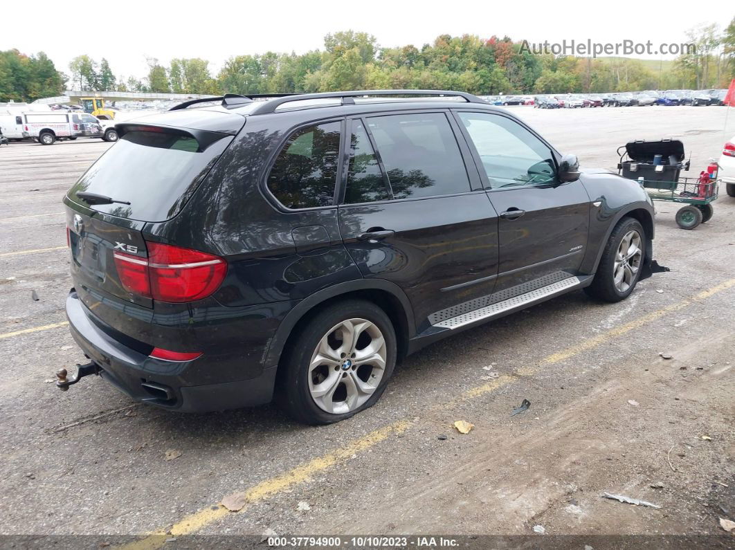 2011 Bmw X5 50i Black vin: 5UXZV8C56BL421929