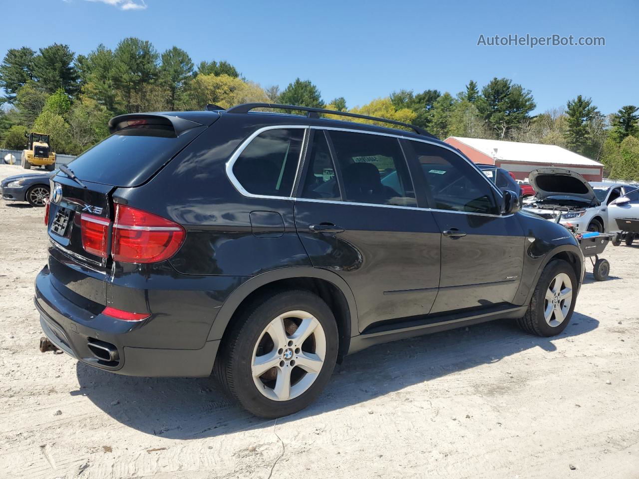 2011 Bmw X5 Xdrive50i Black vin: 5UXZV8C56BLL67872