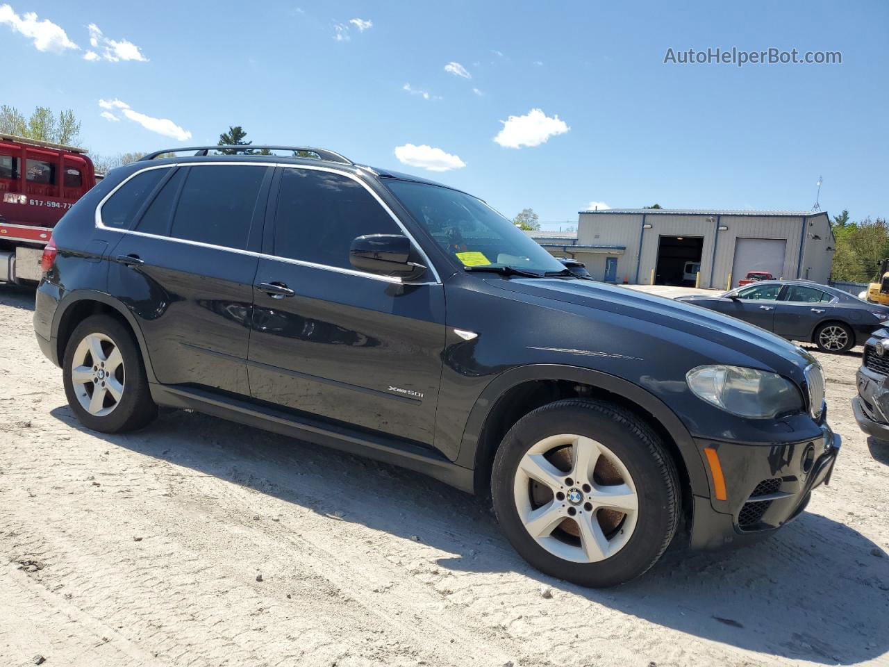 2011 Bmw X5 Xdrive50i Black vin: 5UXZV8C56BLL67872