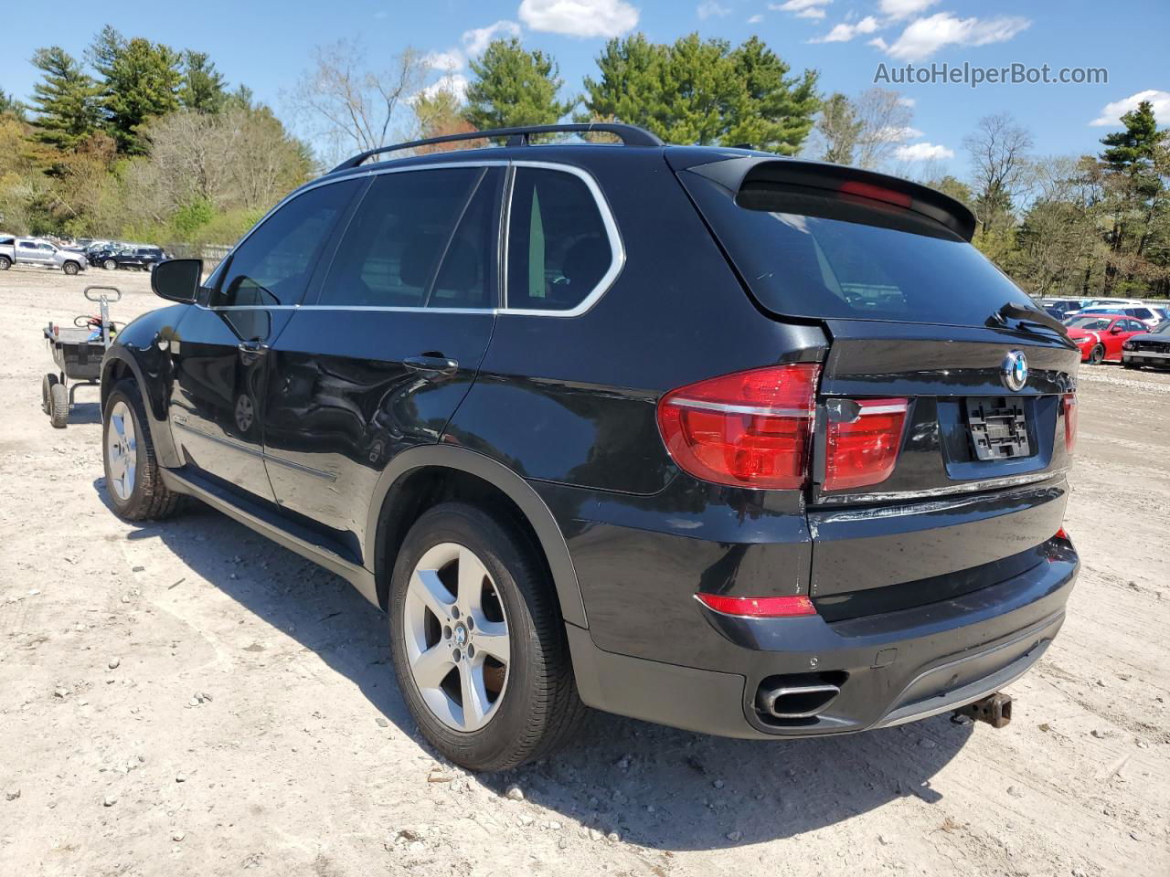 2011 Bmw X5 Xdrive50i Black vin: 5UXZV8C56BLL67872