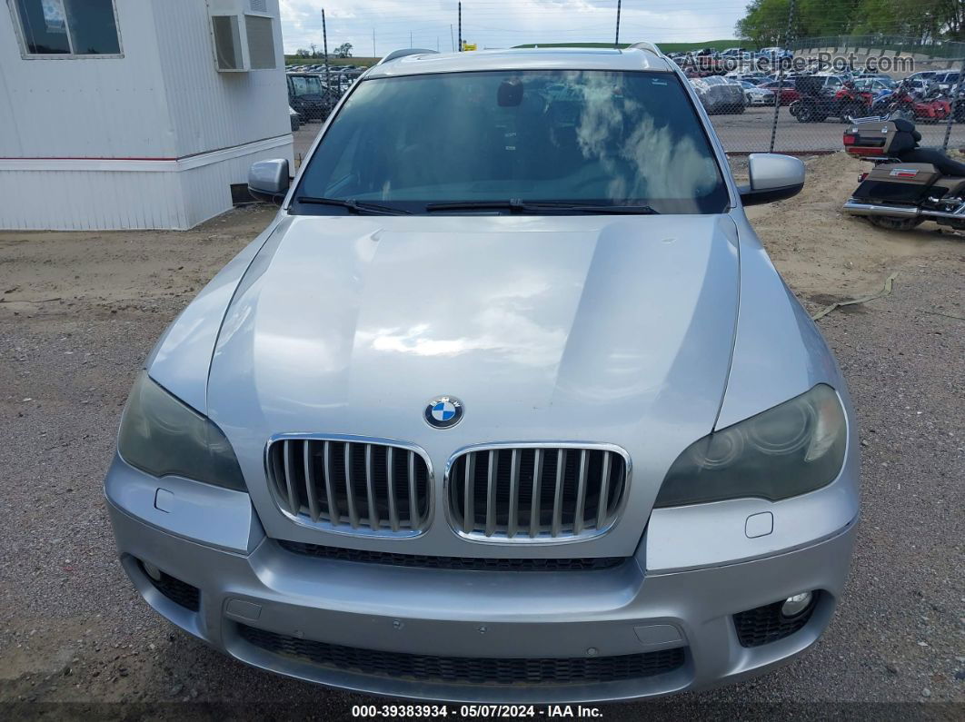 2011 Bmw X5 Xdrive50i Silver vin: 5UXZV8C57BL419106