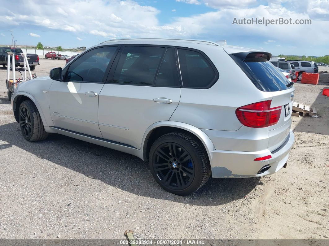 2011 Bmw X5 Xdrive50i Silver vin: 5UXZV8C57BL419106