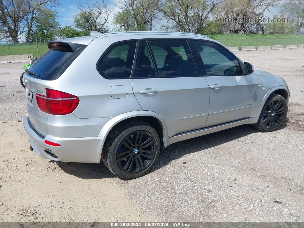 2011 Bmw X5 Xdrive50i Silver vin: 5UXZV8C57BL419106