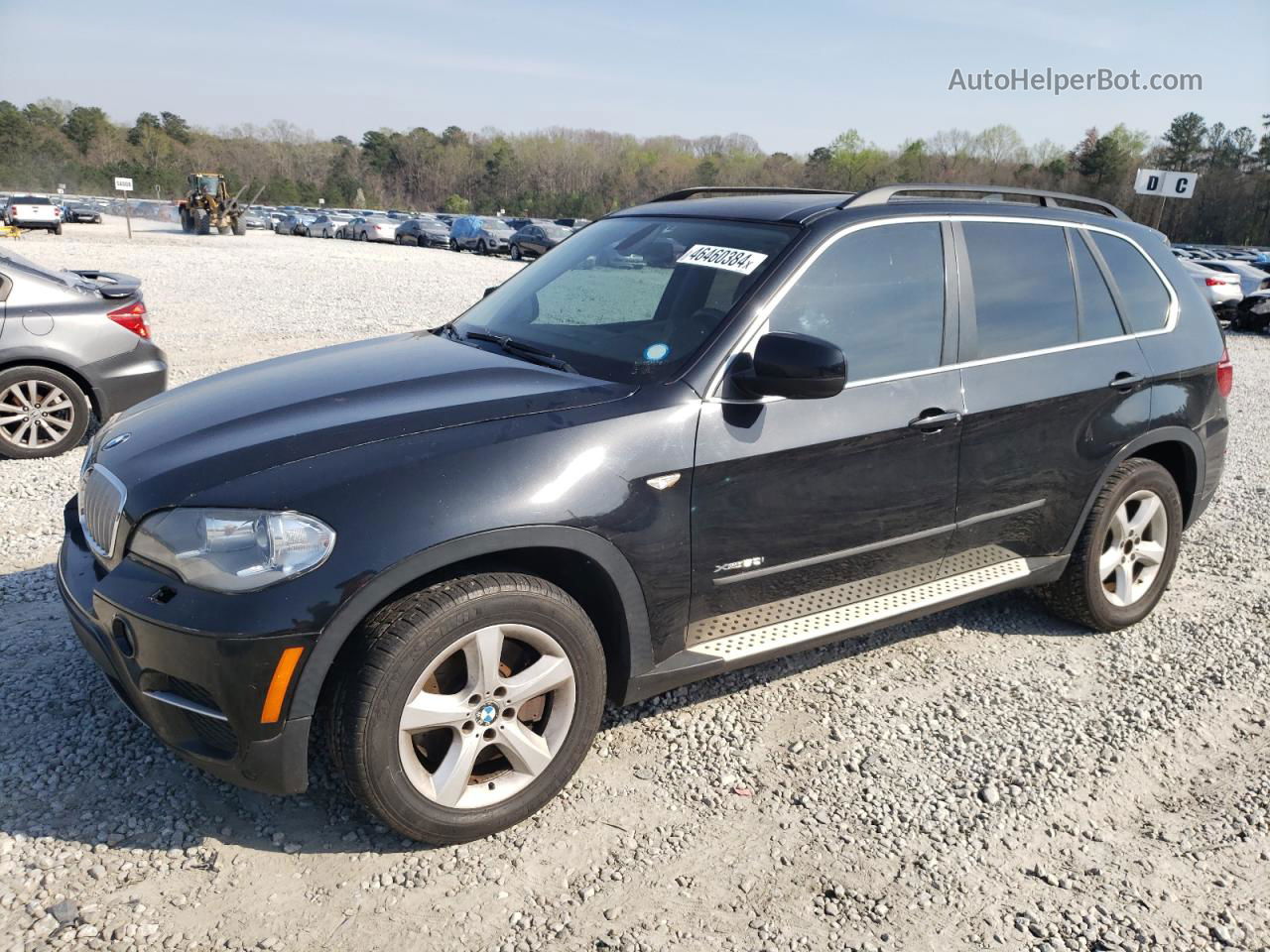 2012 Bmw X5 Xdrive50i Black vin: 5UXZV8C57CL423190