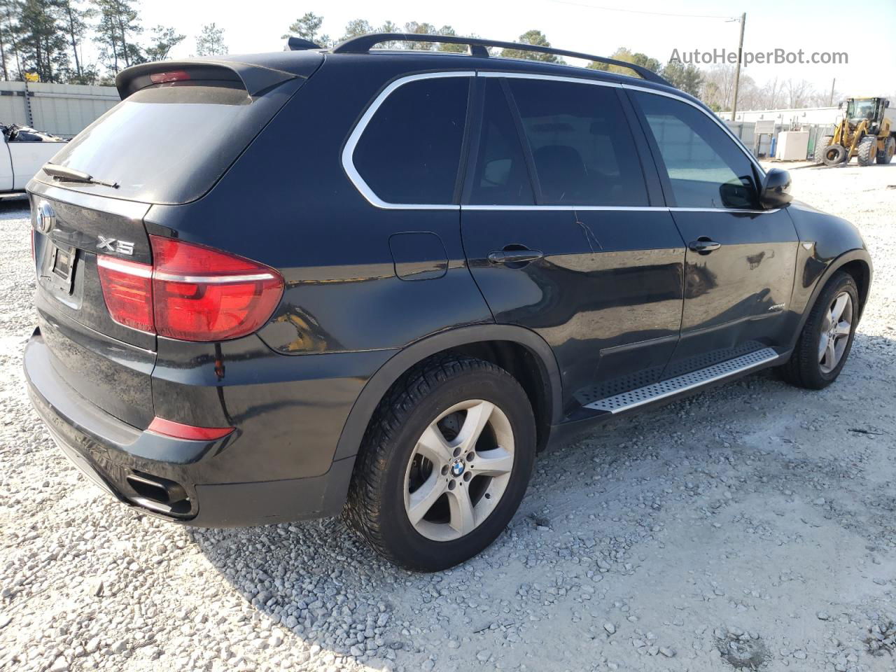 2012 Bmw X5 Xdrive50i Black vin: 5UXZV8C57CL423190