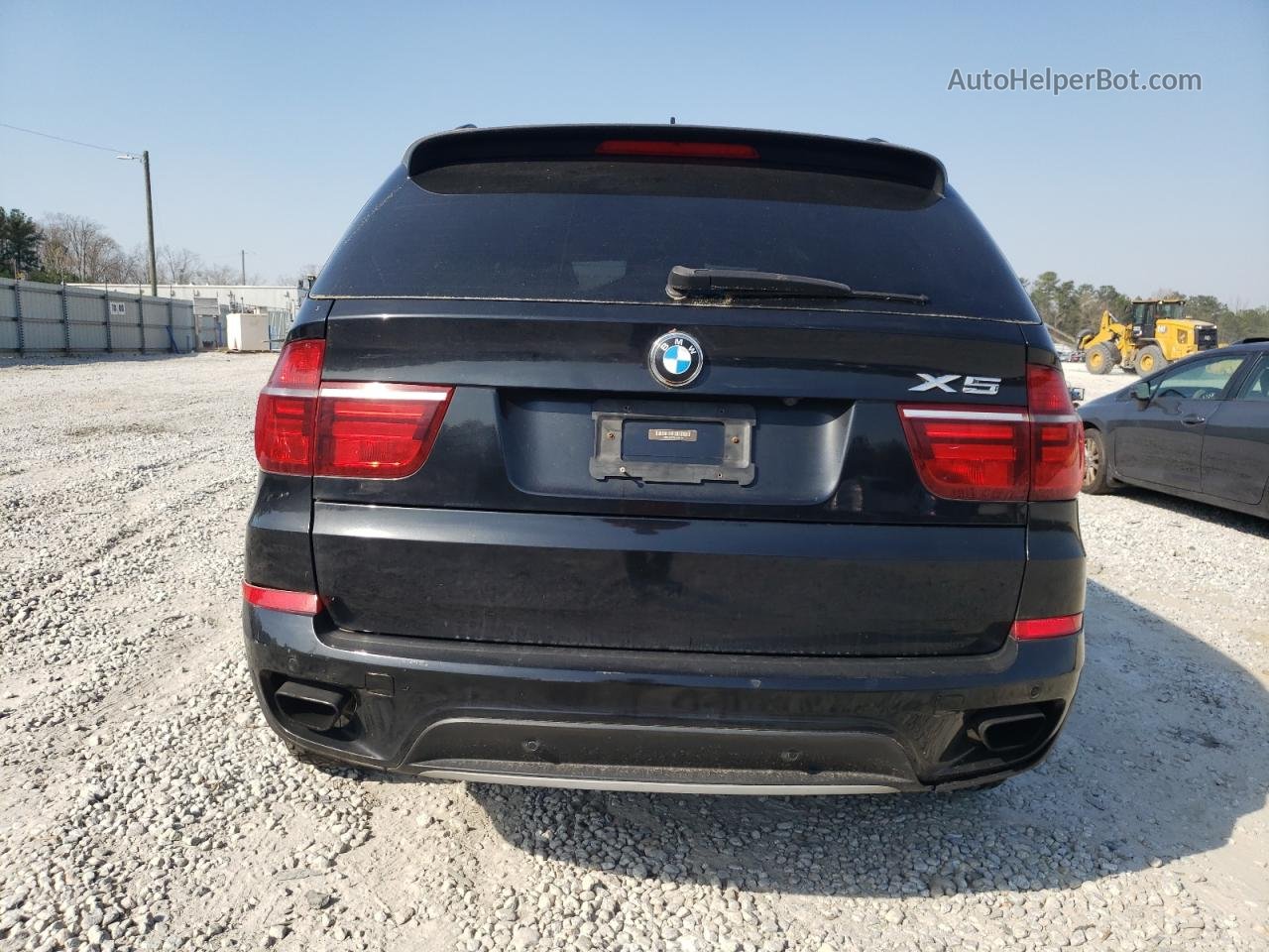 2012 Bmw X5 Xdrive50i Black vin: 5UXZV8C57CL423190