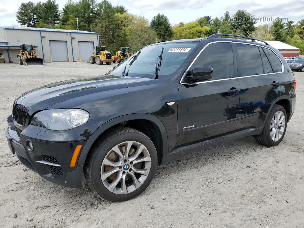 2011 Bmw X5 Xdrive50i Black vin: 5UXZV8C58BL420023