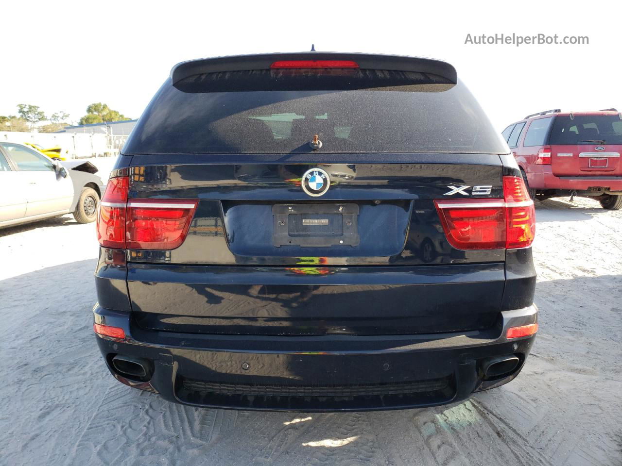 2011 Bmw X5 Xdrive50i Black vin: 5UXZV8C58BL420149