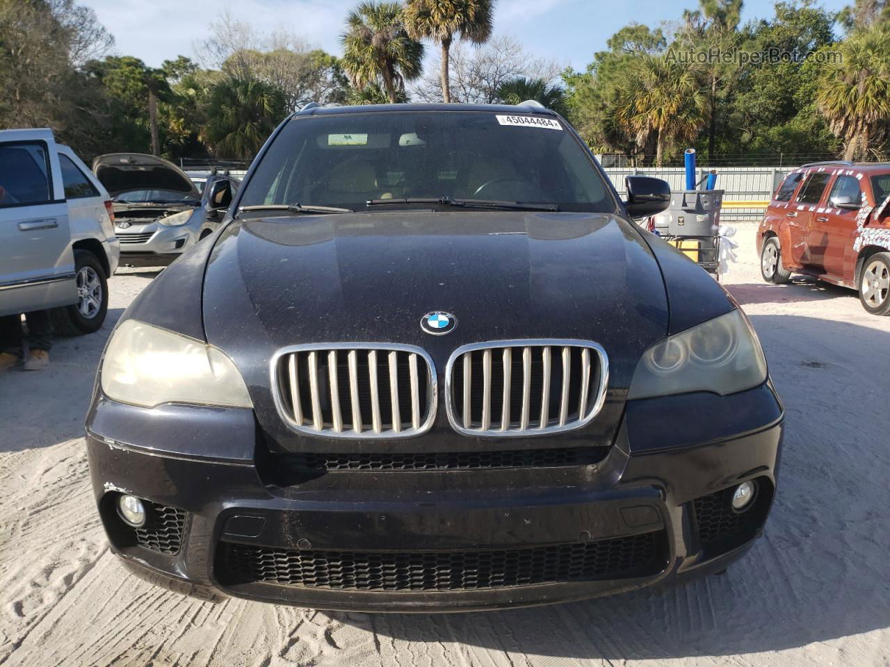 2011 Bmw X5 Xdrive50i Black vin: 5UXZV8C58BL420149