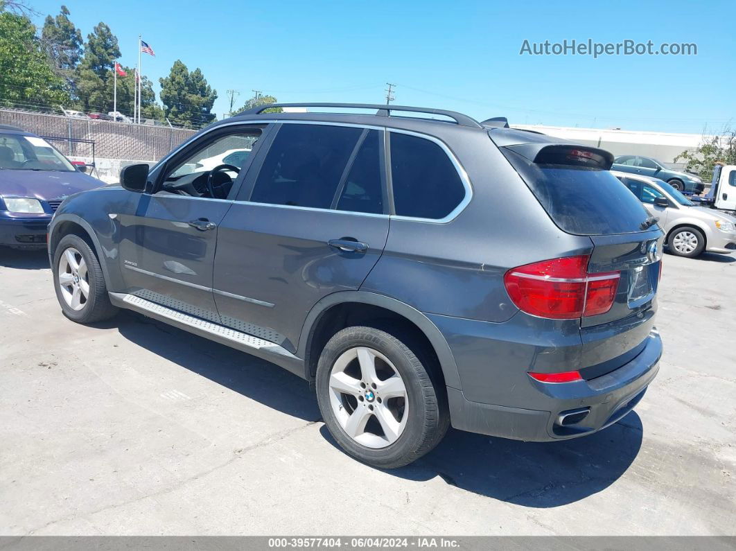 2011 Bmw X5 Xdrive50i Gray vin: 5UXZV8C58BL421186