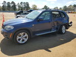 2012 Bmw X5 Xdrive50i Blue vin: 5UXZV8C58CL422372